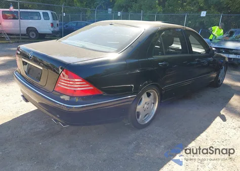 2000 Mercedes-Benz S 500 из США, поврежденный, VIN WDBNG75J9YA081063